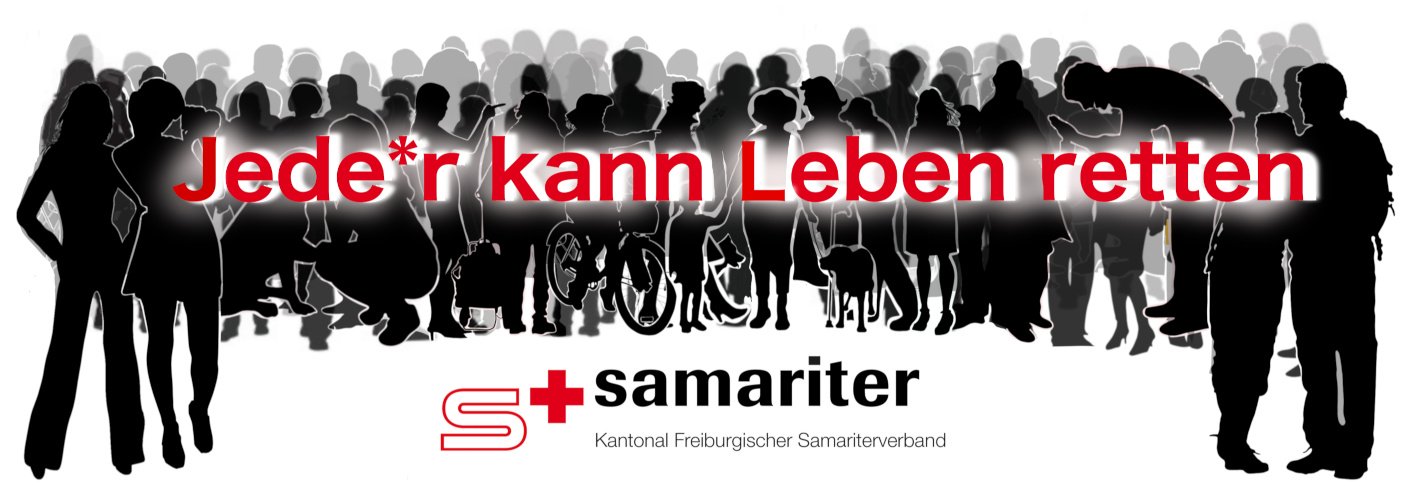 Slogan_DE Slogan DE Kantonal Freiburgischer Samariterverband